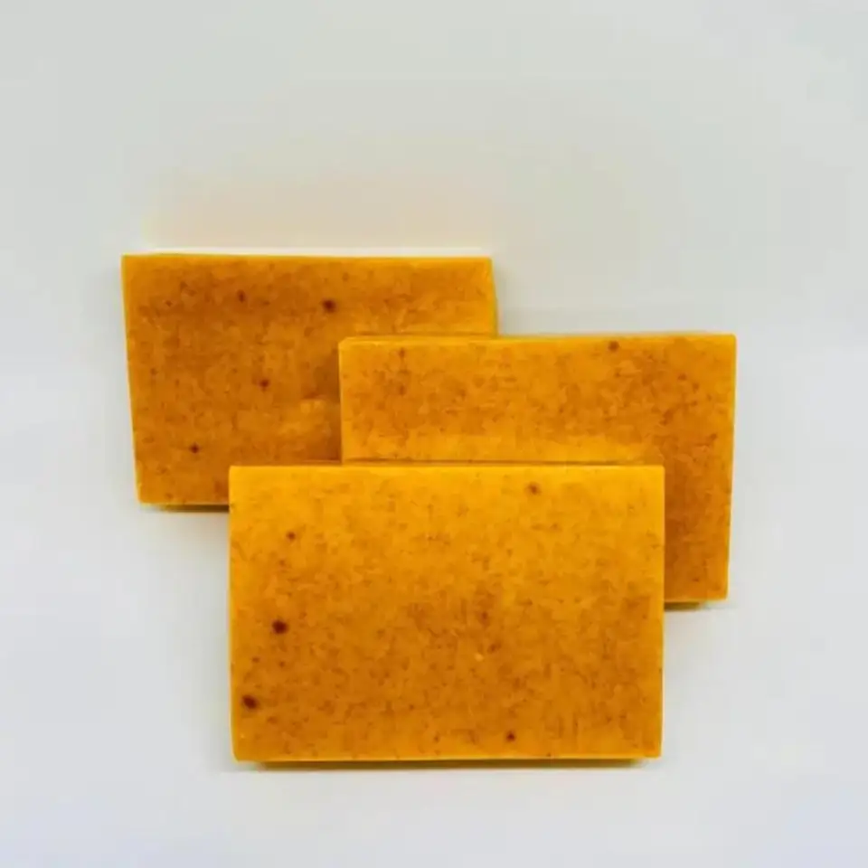 100g Turmeric Hand Made Soap, Lemon Kojic Acid Soap, Shower and Facial Soap Deep Cleaning For Face Body Skin Care - Image 6