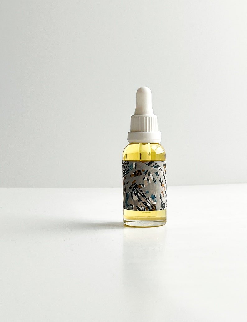 The Cure Face Oil / Serum / with infused botanicals and anti aging oils - Image 2