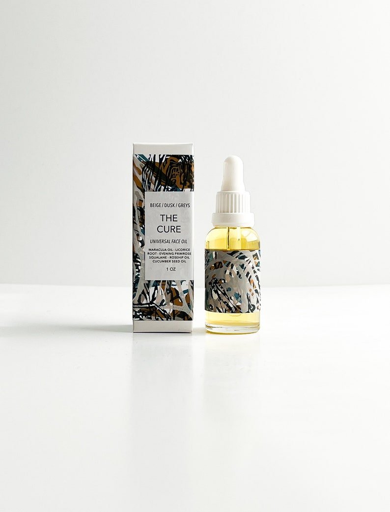 The Cure Face Oil / Serum / with infused botanicals and anti aging oils - Image 4