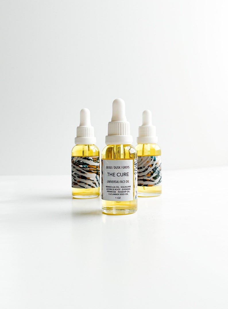 The Cure Face Oil / Serum / with infused botanicals and anti aging oils - Image 7