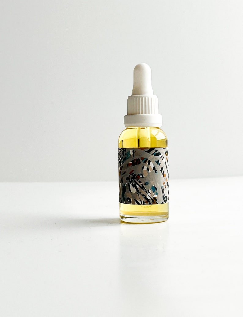 The Cure Face Oil / Serum / with infused botanicals and anti aging oils - Image 6