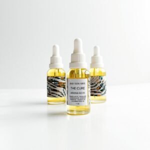The Cure Face Oil / Serum / with infused botanicals and anti aging oils