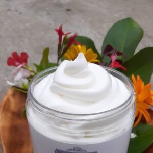 Customize it -- Organic Body Butter Lotion Cocoa Butter Shea Butter 4 oz Jar