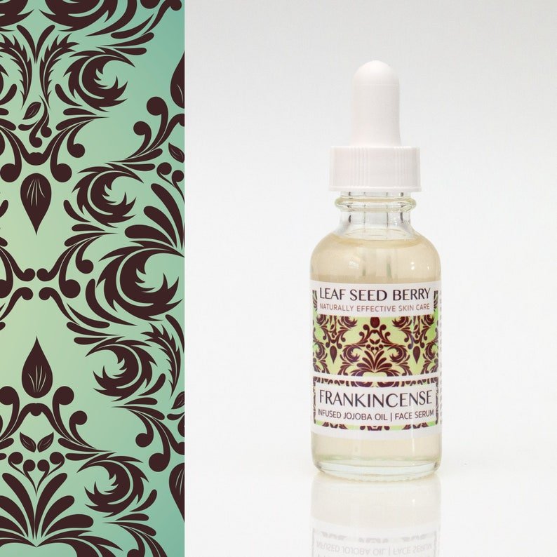 Frankincense Infused Oil Face Serum, Natural Skincare, Organic Skincare, Organic Serum, Face Moisturizer, Skincare Products - Image 4