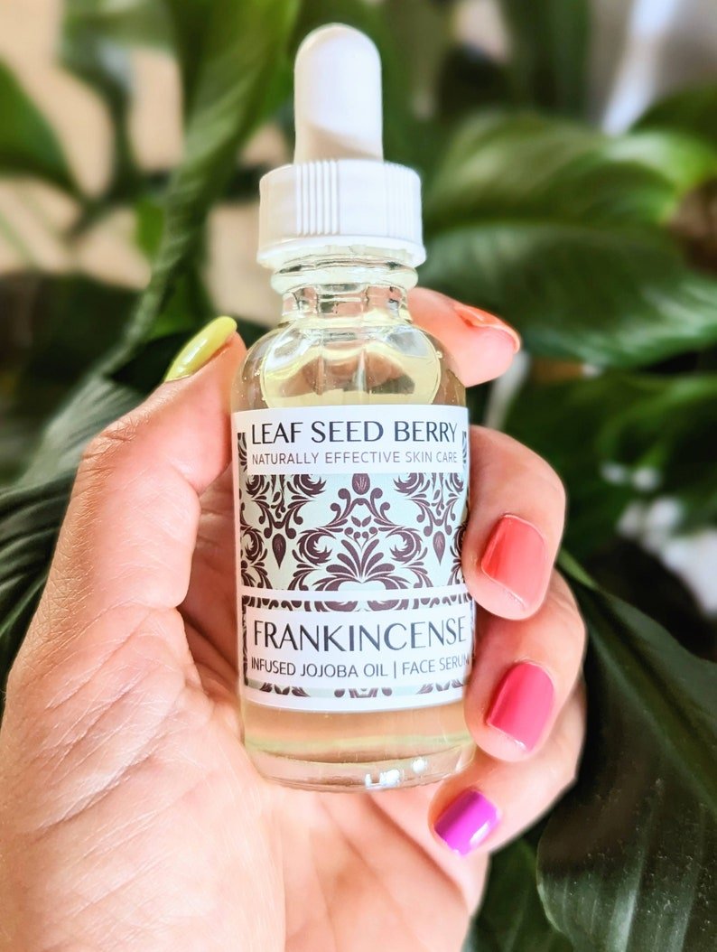 Frankincense Infused Oil Face Serum, Natural Skincare, Organic Skincare, Organic Serum, Face Moisturizer, Skincare Products - Image 6