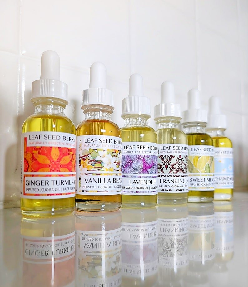 Frankincense Infused Oil Face Serum, Natural Skincare, Organic Skincare, Organic Serum, Face Moisturizer, Skincare Products - Image 5