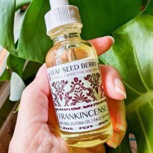 Frankincense Infused Oil Face Serum, Natural Skincare, Organic Skincare, Organic Serum, Face Moisturizer, Skincare Products
