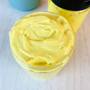 Turmeric Body Butter Face Moisturizer Natural Whipped Body Butter